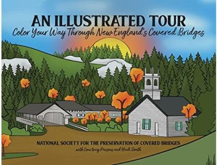 Livro An Illustrated Tour Color Your Way Through New Englands Covered Bridges de Preserv Of Covered Bridges Nat Soc (Inglês)