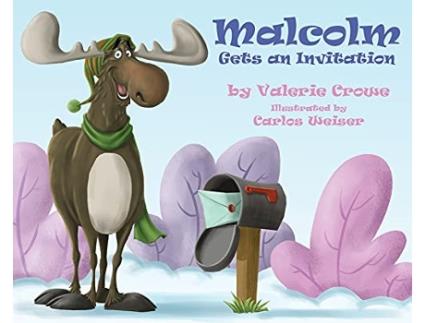 Livro Malcolm Gets an Invitation de Valerie Crowe (Inglês)