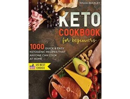 Livro Keto Cookbook for Beginners de Wilda Buckley (Inglês)