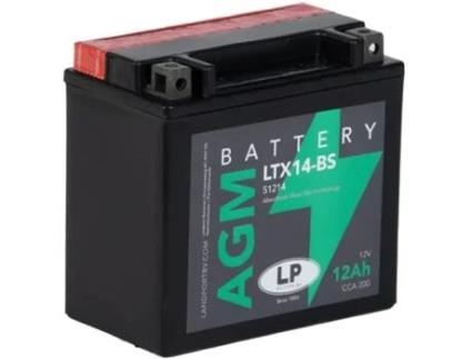 Bateria de Mota LANDPORT 12Ah 12V LP LTX14-BS