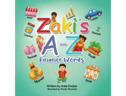 Livro Zakis AZ Finance Words de Anjie Enabor (Inglês)