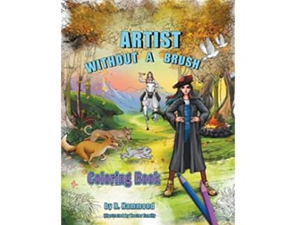 Livro ARTIST Without a Brush Coloring Book Kit P Coloring Book de R Hammond (Inglês)