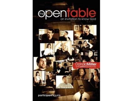 Livro Open Table Participants Guide, Vol. 1 An Invitation to Know God de Donald Miller (Inglês)