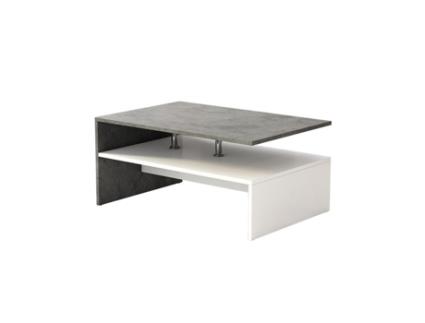 Mesa de centro Oskar Store Mike, Concreto, 90 x 42 cm