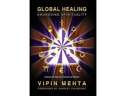 Livro Global Healing Awakening Spirituality de Vipin Mehta (Inglês)