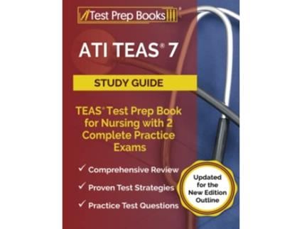 Livro ATI TEAS 7 Study Guide de Joshua Rueda (Inglês)