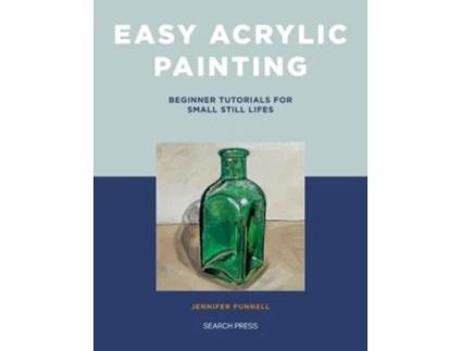 Livro Easy Acrylic Painting de Jennifer Funnell (Inglês)