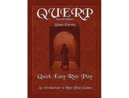 Livro QUERP Quick Easy Role Play de Shane Garvey (Inglês)