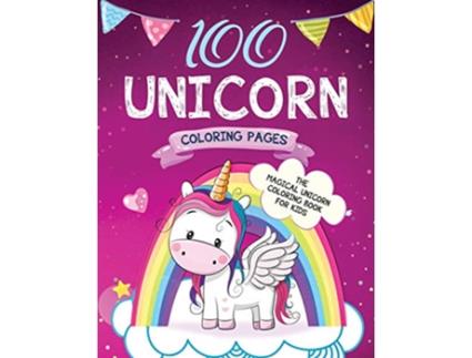 Livro Jumbo Unicorn Coloring Book de Harper Hall (Inglês)