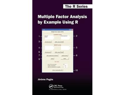 Livro Multiple Factor Analysis by Example Using R de Jérôme Pagès (Inglês - Capa Dura)