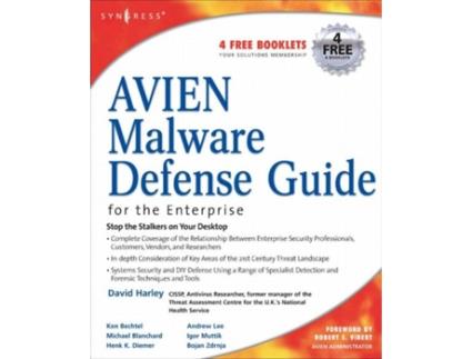 Livro AVIEN Malware Defense Guide for the Enterprise de David Harley (Inglês)