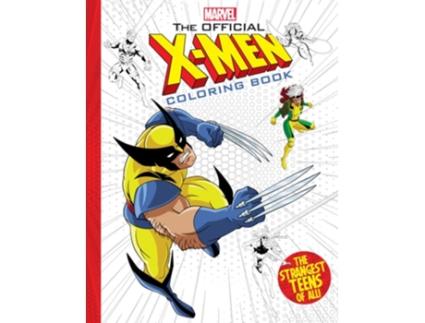 Livro X-Men Coloring Book de Scholastic (Inglês)