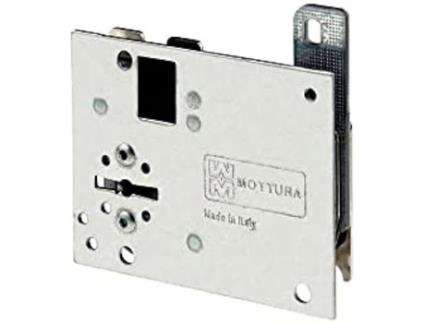 Núcleo de Reposição MOTTURA 91057 com 3 Chaves. Adequado para Fechaduras À Direita. Fechadura de Substituição para Fechaduras Do Sistema MOTTURA
