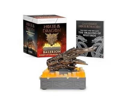 Livro House of the Dragon Balerion Light-Up Dragon Skull de Jim McDermott (Inglês)