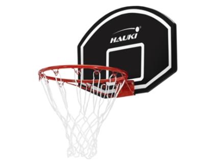 Tabela de Basquetebol 71 X 45 Cm com Cesto de Rede Ø41 Cm e Material de Fixação HAUKI