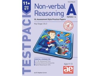 Livro 11 Non-verbal Reasoning Year 5-7 Testpack A Papers 1-4 de Dr Stephen C Curran (Inglês)