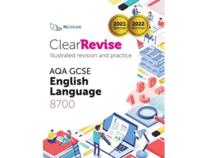 Livro ClearRevise AQA GCSE English Language 8700 de Pg Online (Inglês)