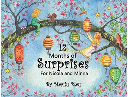 Livro 12 Months of Surprises for Nicola and Minna de Marilu Blau (Inglês)