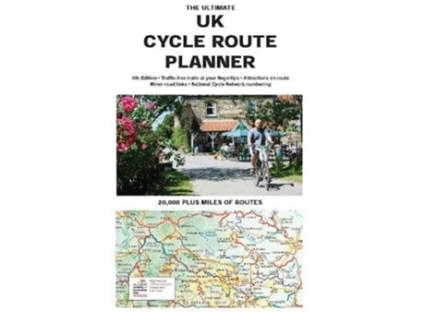 Livro The Ultimate UK Cycle Rout Planner Map de Richard Peace (Inglês)