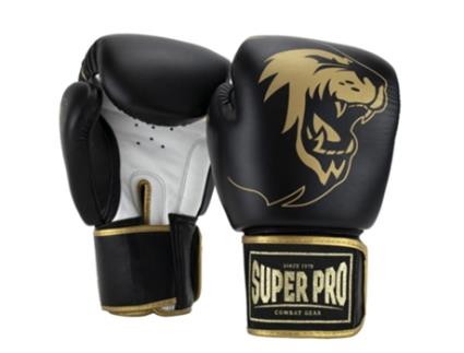 Luvas de Boxe em Pele SUPER PRO Warrior Se