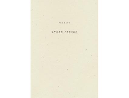 Livro Inner Verses de Pam Rehm (Inglês)