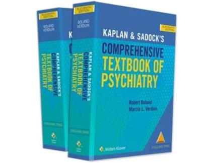 Livro Kaplan and Sadocks Comprehensive Textbook of Psychiatry de Robert Boland e Marcia Verduin (Inglês)