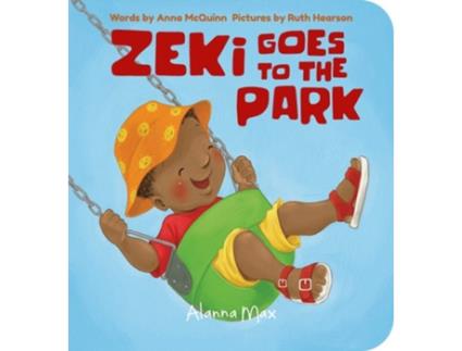 Livro Zeki Goes To The Park de Anna McQuinn (Inglês)