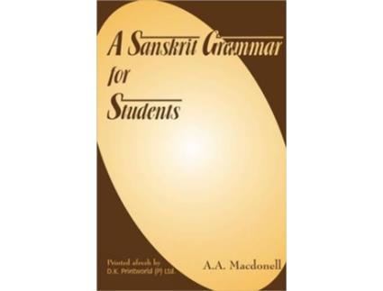 Livro A Sanskrit Grammar for Students de A Macdonell (Inglês - Capa Dura)