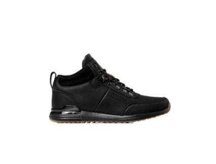 Sapatos de Homem LANDO Bustagrip Jogger Pele Preto (43)