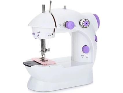 Máquinas de Costura Mini Portátil Elétrica Doméstica Programas de Costura Máquina de Costura, para Iniciantes Velocidade de Costura Ajustável LOLI