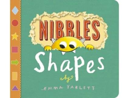 Livro Nibbles Shapes de Emma Yarlett (Inglês - Capa Dura)