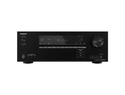Onkyo TX-SR3100DAB Preto - Receptor Home Cinema 5.2 - 155 Watts - Dolby Atmos/DTSX - HDMI 8K - HDR - Bluetooth - Sintonizador DAB/FM