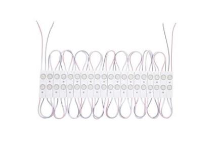 Módulo LED 20 Peças 15W IP65 24V DC para Cartazes Publicitários 2.5m 4000K Branco neutro LEDKIA