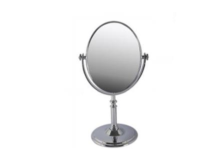 Espelho de maquiagem giratório de mesa oval acessório de banheiro feminino 33,5 cm 52770