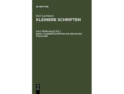 Livro Kleinere Schriften zur deutschen Philologie German Edition de Karl Müllenhoff (Alemão - Capa Dura)