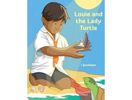 Livro Louie and the Lady Turtle de Inoka Jacobsen (Inglês)