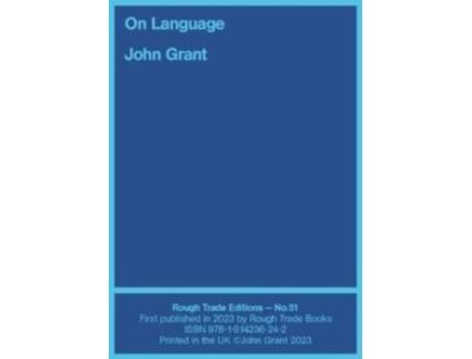 Livro On Language - John Grant and Will Burns de Will Burns (Inglês)