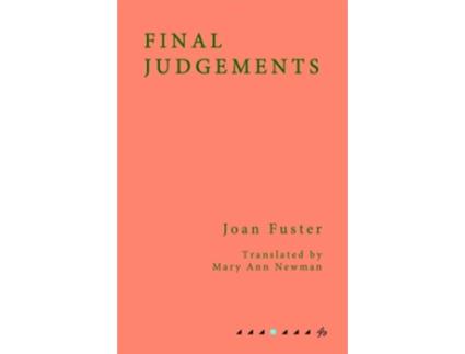 Livro Final Judgements de Joan Fuster (Inglês)