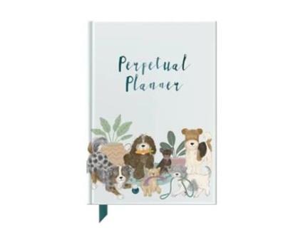 Livro Perpetual Planner For Dog Lovers de Helen Stephens (Inglês)