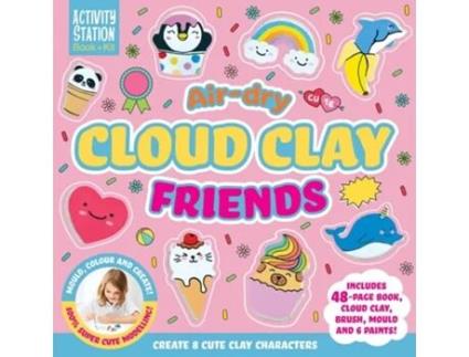 Livro Air-Dry Cloud Clay Friends de That e Imagine (Inglês)
