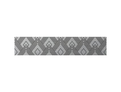 Splashback adesivo Art Déco em alumínio - CPM - L. 20 x l. 90 cm - Cinza - Contemporâneo - Design