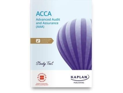 Livro ADVANCED AUDIT AND ASSURANCE STUDY TEXT de KAPLAN (Inglês)