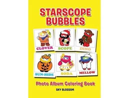 Livro Starscope BubblesPhoto Album Coloring Book de Kaysone Sky Blossom (Inglês)