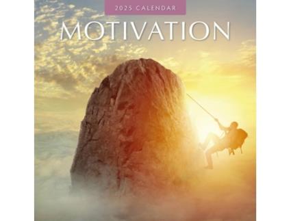 Livro Motivation 2025 Square Wall Calendar de Red Robin (Inglês)