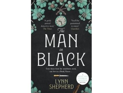 Livro The Man in Black de Lynn Shepherd (Inglês)