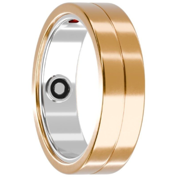Maxcom MR100 Smart Ring 10-63/ Notificações/ Frequência cardíaca/ Ouro