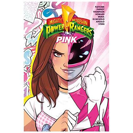 Moztros Producciones Banda Desenhada Mighty Morphin Power Rangers-pink