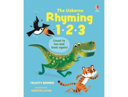 Livro Rhyming 123 de Felicity Brooks (Inglês - Capa Dura)
