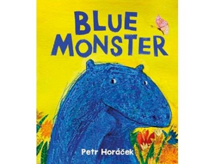 Livro Blue Monster de Petr Horácek (Inglês - Capa Dura)