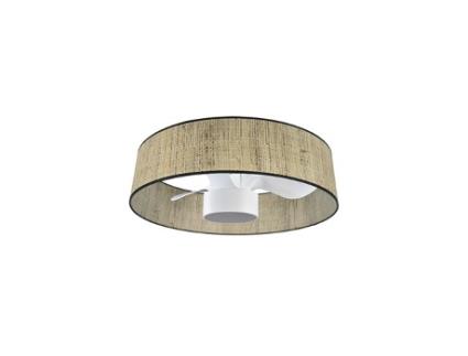 Ventilador Dc 24W Natasha Cañizo/Branco 70D 3 Lâminas 6 Velocidades 2390Lm 3 Cores Remoto Memória Temporizador FABRILAMP